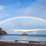 真鶴道路の岩大橋